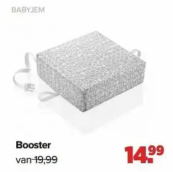 Baby-Dump Booster aanbieding