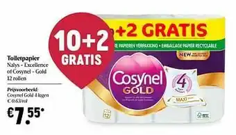 Delhaize Cosynel gold 4 lagen aanbieding