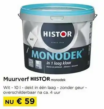 Molecule Muurverf monodek aanbieding