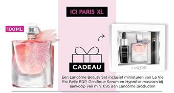 ICI PARIS XL Lancôme producten aanbieding