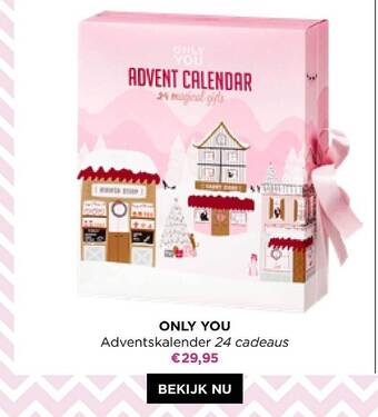 ICI PARIS XL Only you adventskalender 24 cadeaus aanbieding