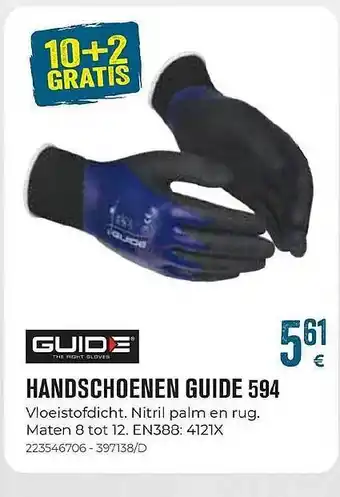 Meno Pro Guide handschoenen guide 594 aanbieding