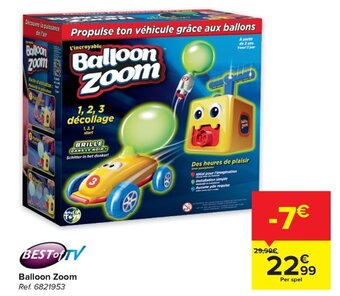 Carrefour Best of TV Balloon Zoom aanbieding