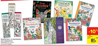 Carrefour Selectie Kleur en Tekenboeken voor Volwassenen aanbieding