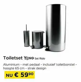 Molecule Toiletset set rido aanbieding