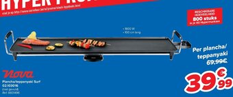 Carrefour Nova Plancha/Teppanyaki Surf aanbieding