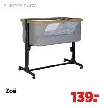 Baby-Dump Europe baby zoë aanbieding