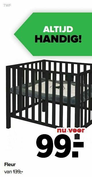 Baby-Dump Fleur aanbieding