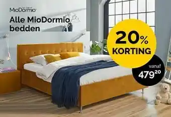 Beter Bed Alle miodormio bedden aanbieding
