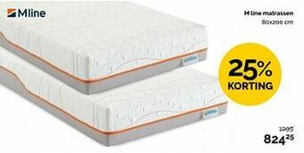 Beter Bed M line matrassen aanbieding