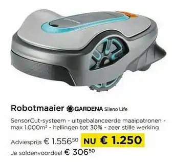 Gardena robotmaaier sileno life
