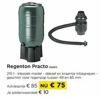 Molecule Regenton practo classic aanbieding