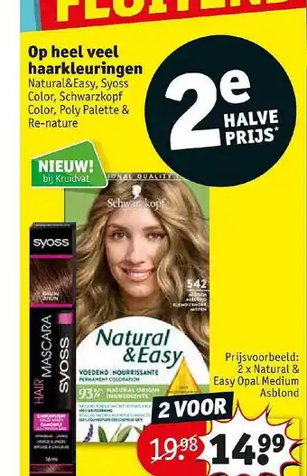 Kruidvat Op Heel Veel Haarkleuringen aanbieding