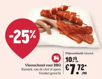 Delhaize Vleesschotel voor BBQ aanbieding