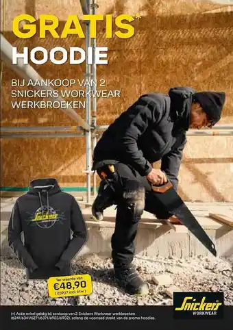 Meno Pro Snickers workwear werkbroeken aanbieding