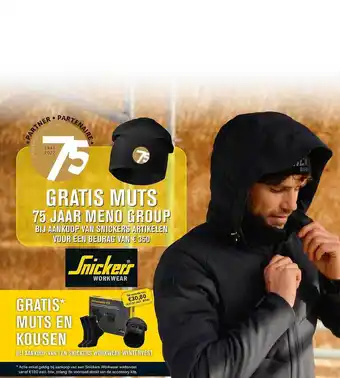 Meno Pro Snickers workwear aanbieding