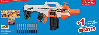Carrefour Nerf blaster ultra select aanbieding