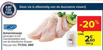 Carrefour Schelvishaasje aanbieding