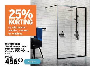 Douchewanden, deuren en cabines