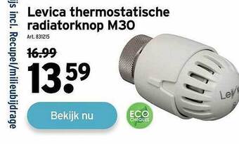 Levica thermostatische radiatorknop m30