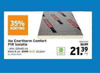 GAMMA Iko enertherm comfort pir isolatie aanbieding
