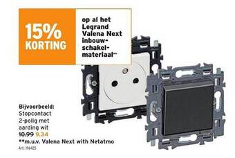 Legrand valena next inbouwschakelmateriaal