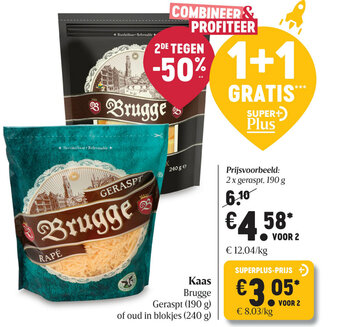 Delhaize Kaas Brugge aanbieding