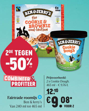 Delhaize Fairtrade roomijs aanbieding