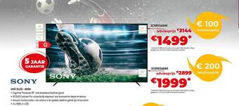 Exellent Sony uhd oled aanbieding