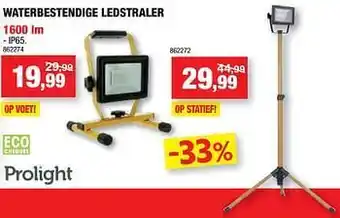 Hubo Waterbestendige ledstraler 862274 aanbieding