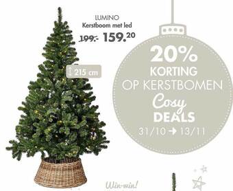 Casa Lumino kerstboom met led aanbieding
