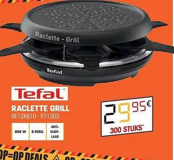 Electro Depot Tefal raclette grill aanbieding