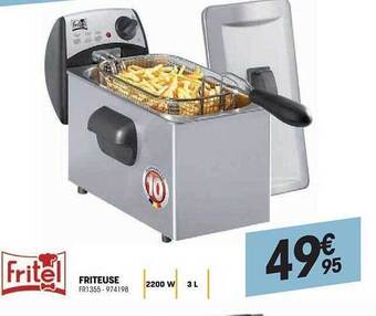 Electro Depot Fritel friteuse aanbieding