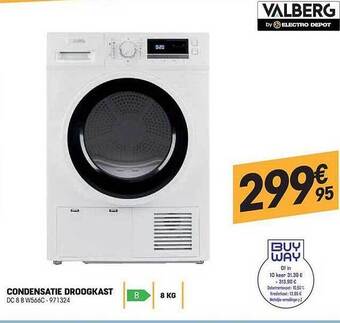 Electro Depot Condensatie droogkast aanbieding