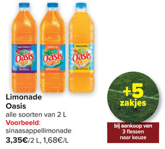 Carrefour Limonade Oasis aanbieding