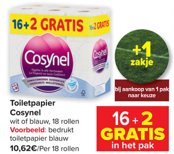 Carrefour Toiletpapier Cosynel aanbieding