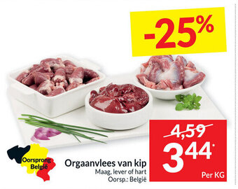 Intermarché Orgaanvlees Van Kip aanbieding