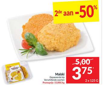 Intermarché Maiski 2 x 125g aanbieding