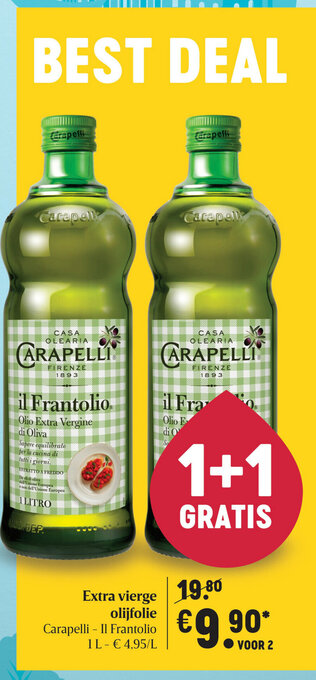 Delhaize Extra vierge olijfolie aanbieding
