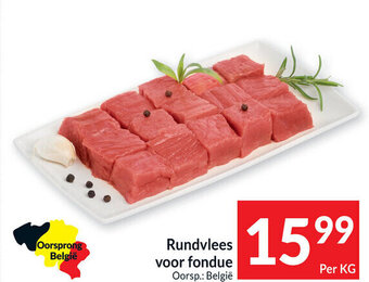 Intermarché Rundvlees Voor Fondue aanbieding
