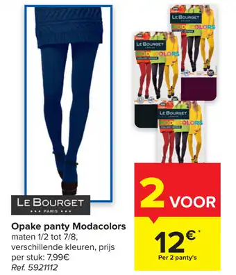Carrefour Le Bourget Opake panty Modacolors aanbieding