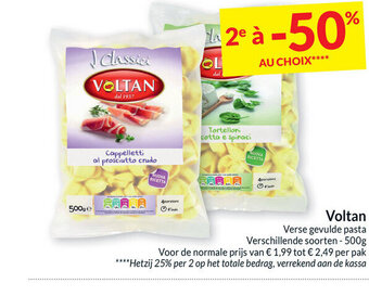 Intermarché Voltan Verse Gevulde Pasta aanbieding