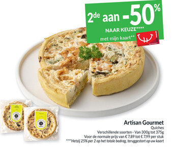Intermarché Artisan Gourmet Quiches aanbieding