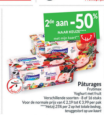 Paturages Frutimax Yoghurt met Fruit