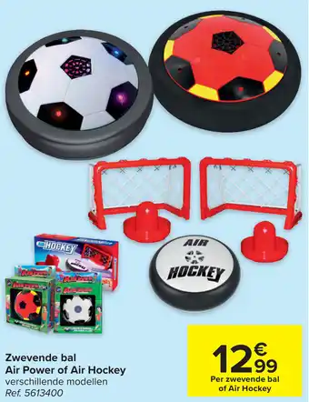 Carrefour Zwevende bal Air Power of Air Hockey aanbieding