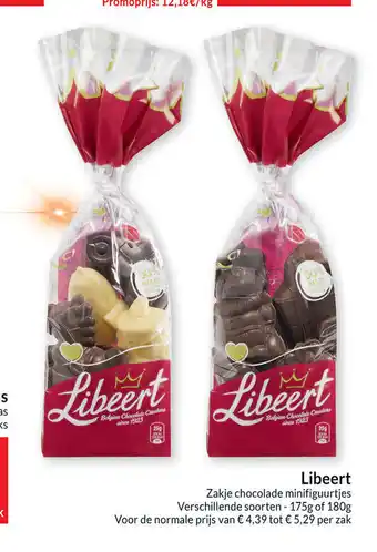 Intermarché Libeert Zakje Chocolade Minifiguurtjes aanbieding