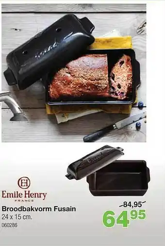 Broodbakvorm fusain