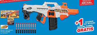Carrefour Nerf blaster ultra select aanbieding