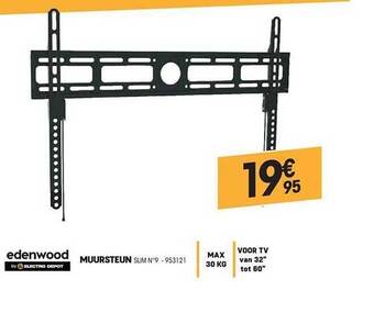 Electro Depot Edenwood muursteun aanbieding