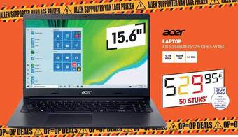 Electro Depot Acer laptop aanbieding